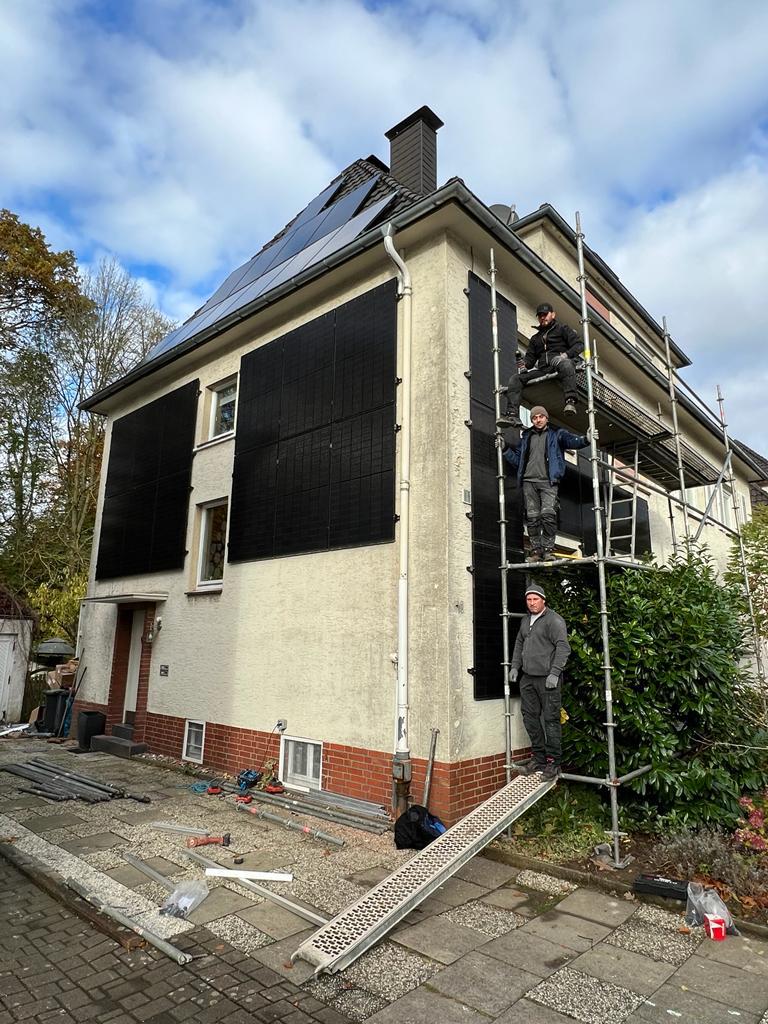 Mehrfamilienhaus mit Mieterstrom-Anlage